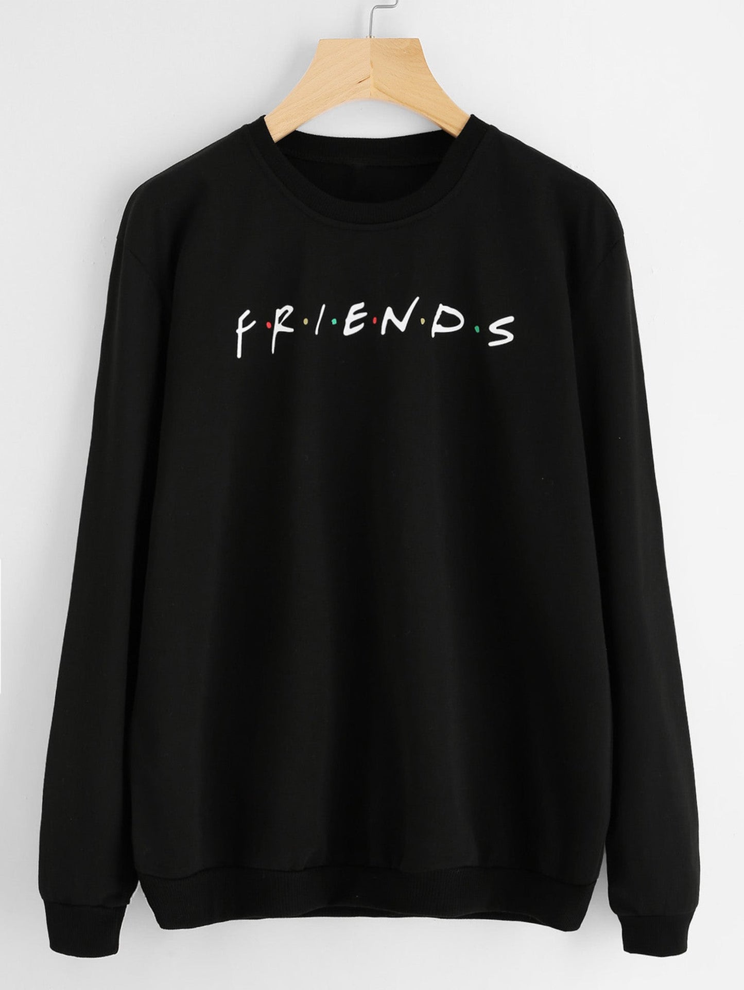 Fifth Avenue FRIENDS Printed Sweatshirt - Black